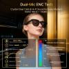 AMOVAN AI Smart Glasses with Camera & Audio, 8MP Resolution 1080P HD Video Recording, Supports Photo/Video/Audio, AI Assistant/AI Translation with ChatGPT for Men & Women(Grey Lens/Photochromic) view 3