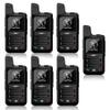 Global Lifetime Free Rapid Walkie Talkies Unlimited Range Nationwide PTT 4G LTE PoC Long Range Two Way Radios Long Distance 5000 Miles Professional for Family,Outdoor,Logistics (7 Pack with SIM) view 1