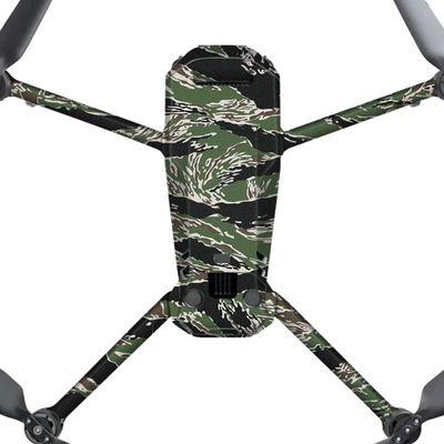 Mavic 3 Pro Anti-Scratch Skin for DJI Mavic 3 Pro Premium Sticker Protective Wrap Cover Film Photographic Video Equipment Accessories Decals (Tiger Stripe Camo, for DJI Mavic 3 Pro)