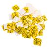 100-Piece Multiple Size Reflective Target Set, Yellow Acrylic Sheets with Crosshair Markings for Total Station, 30mm 40mm 50mm 60mm, for Surveying and Construction(20x20mm) view 2