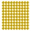 100-Piece Multiple Size Reflective Target Set, Yellow Acrylic Sheets with Crosshair Markings for Total Station, 30mm 40mm 50mm 60mm, for Surveying and Construction(20x20mm) view 3
