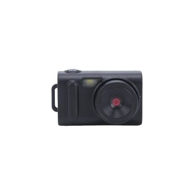 Wisoqu Retro Keychain Camera, Portable 1080P Video Recorder with Vintage Design and 5 Color Filters, for Backpack Keychain Recording (Black)