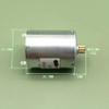 1PC Electronic Starter Precious Metal Brush RFK-370C-2785 Electronic Starter with Gear DC Electronic Starter Shaft Length 6mm with 2 M3 Holes Motor Drivers view 2