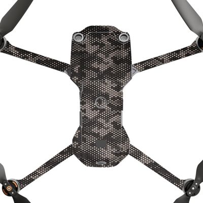 AIR2S Anti-Scratch Camera Vinyl Wrap Film Decal Skin for DJI Air 2S Body Accessories Protective Sticker Protector Coat (Mamba Titanium, for DJI Air 2S)