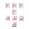 4-Pack Cat Paw Keycaps - Silicone & ABS Cute Mechanical Keyboard Caps, Dye-Sublimation Cat Claw & Fingerprint Keycaps for Custom Typing view 3