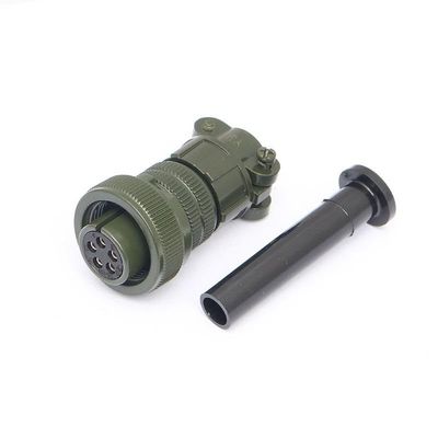 YQIRONRI MS3106A-14S-5S 5 Core 5Pin 5P U.S. Military Standard Aviation Plug Connector MS3101A MS3100A