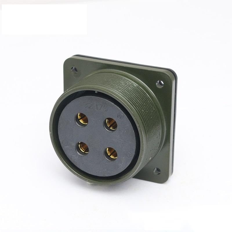 KKSVNVAMF U.S. Military Standard Aviation Plug Socket Connector 4 Pin 4P