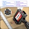 TIKTONER Handheld Inkjet Printer Printing Height Max 1 Inch, Batch Code Printer with 42ML Quick-Drying Ink Cartridge for Text/Barcode/Date/Number, 1" Handheld Printer for Many Surface Metal Cardboard view 2
