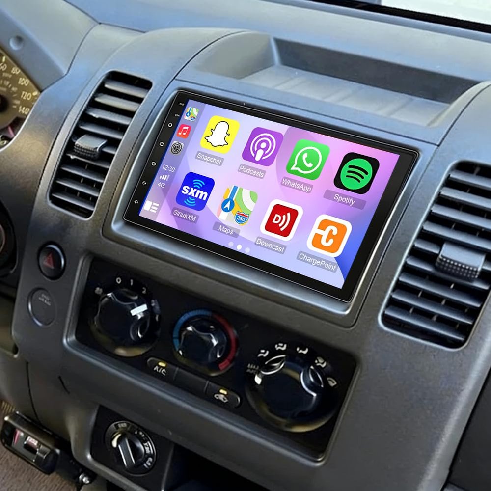4+64G Car Stereo for Nissan Pathfinder 2005-2010 with Wireless Carplay&Android Auto,7 Inch Android 15 Touchscreen Bluetooth Car Radio with GPS, WiFi, FM Radio,Backup Camera,SWC,MIC