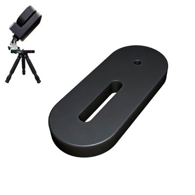 Equatorial Wedge Adapter for ZWO Seestar S30/S50 Smart Telescope, Adjustable EQ Mount Riser for Stable Astronomy Setup (Coupler,Flat)