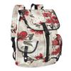 Adornori Cherry Blossom Red Pink Floral Travel Laptop Backpack for Women Men Large Capacity Waterproof 15 Inch Computer Drawstring Nurse Casual Daypack for Travel Sports view 2