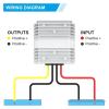 12 24v to 40-72V Step up Module, Power Supply Boost 3A DC DC Converter(12V24V-52V 3A) view 2