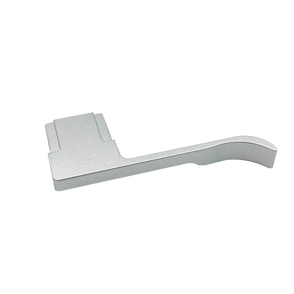 Metal Thumb Grip Compatible with Sony A6000 A6100 A6300 A6400 A6500, Ergonomic Aluminum Thumb Rest Handle for Enhanced Stability and Comfort (Silver)