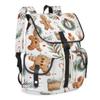 Adornori Christmas Gingerbread Wreaths Travel Laptop Backpack for Women Men Large Capacity Waterproof 15 Inch Computer Drawstring Nurse Casual Daypack for Travel Sports view 2