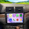 4+64G Car Stereo for BMW 3 Series 325i 330i M3 E46 1998-2006 with Wireless Carplay&Android Auto,9 Inch Android 15 Touchscreen Bluetooth Car Radio with GPS, WiFi, FM Radio,Backup Camera,SWC,MIC view 1