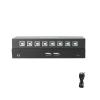 8-Port DNF USB Keyboard Mouse Synchronizer KVM Switch & Distributor for Gaming Studios, Surveillance, Stock Market and Office view 1
