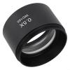 0.5X 0.7X Auxiliary Objective Lens For Trinocular Binocular Stereo Zoom Microscope, 48Mm Mounting Diameter Glass Optics, Increases Or Reduces Magnification(0.5X) view 3