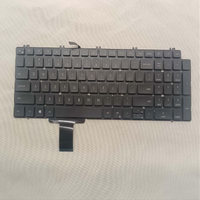 New Replacement US Backlit Keyboard for DELL Precision 7550 7560 Precision 7750 7760 Laptop Black with Backlight