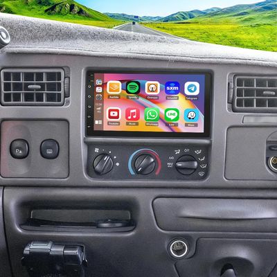 2+64G Double Din Radio Stereo for Ford Excursion with Wireless Carplay & Android Auto,7 Inch Android 15 Car Audio Receiver GPS Navigation Unit with Bluetooth Head Unit WiFi SWC
