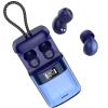 WXQZXO 2026 Sleep Earbuds Bluetooth 6.0 in Ear, Small Earplugs for Side Sleepers, 48H Playtime Sleep Earphones with Sleep Mode, Personal Alarm, Mini Sleep Headphones with Sleep Monitor and APP, Blue view 1
