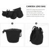 VERDANVERSE 4Pcs Waterproof Camera Lens Bag Protective Pouch Set Elastic Lens Storage Case for DSLR Photographers Compact Portable Holder for Travel and Outdoor Use view 3