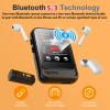 MP3 Player with Bluetooth 5.3,Portable Music Player with Speaker and Micro SD Card Slot MP3 Player with FM Radio,Video,Voice Recording,Earphone for Kids,Jogging and Gift,Max 512GB Expand view 3