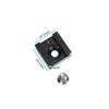 SHOWERORO 2Pcs Multifunction Cold Shoe Flash Adapter Mounts for Photographers, Quick Release Shoe Flash Bracket Compatible with Light Stands, Black view 4