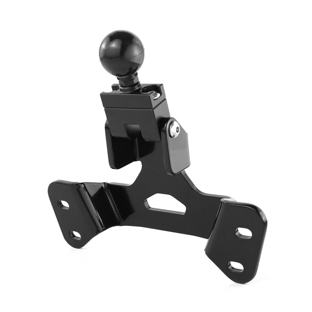 JINLE-FUN Motorcycle Navigation Bracket GPS Mount Phone GPS Plate Bracket Support Holder Compatible with Ducati Multistrada V4 2021-2025 V4 S/RS/Rally(Type 6)