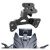 JINLE-FUN Motorcycle Navigation Bracket GPS Mount Phone GPS Plate Bracket Support Holder Compatible with Ducati Multistrada V4 2021-2025 V4 S/RS/Rally(Type 6) view 2