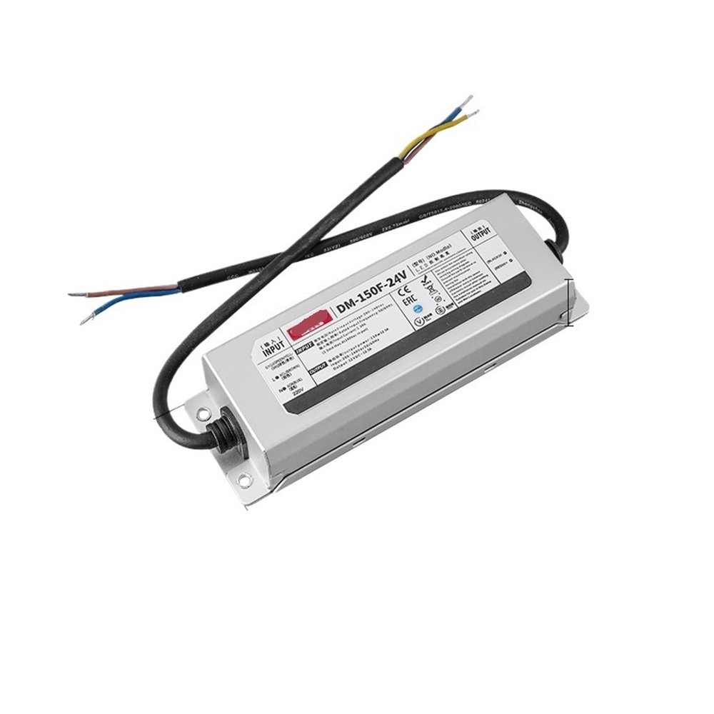 RZQUAL Underwater Power LED Light Box Power Supply 24V Low Voltage Linear Light with Transformer 220 RPM DC Switching Power(24V-150W)
