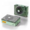 TOMASHI CD Player Portable with Speakers Blutooth Retro CD Player for Home Desktop Personal USB Music Stereo Rechargeable Player with LCD Display for Festival Gift CD-67(Green) view 1