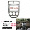 10.1Inch 2Din Installation Dash Kit Fits for Jeep Compass 2007-2009 Aftermarket Android Car Radio Stereo Mounting Fascia Panel view 2