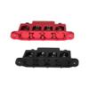New Unused 4 Post Busbar Bus Bar Power Distribution 12V 250A 5/16" Red & Black Pair view 2