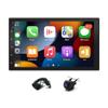 4+64G Double Din Radio Stereo for Nissan Navara D22 2013 with Wireless Carplay & Android Auto,7 Inch Android 15 Car Audio Receiver GPS Navigation Unit with Bluetooth Head Unit WiFi SWC view 1
