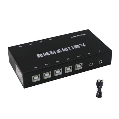 9 Ports USB Synchronizer - Keyboard Mouse Sync Controller, Multi Open for DNF Game Studios, Security/Stock Market Surveillance/Offices