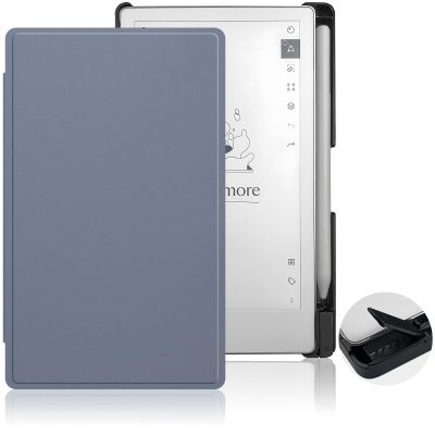 Aippdo Case for Remarkable Paper Pro Move 7.3 inch 2025,Hard Back Shell Protective Book Folio Cover with Built-in Pen Holder, with Auto Sleep/Wake Function.