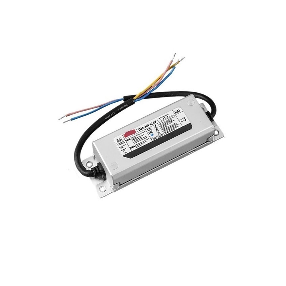 RZQUAL Underwater Power LED Light Box Power Supply 24V Low Voltage Linear Light with Transformer 220 RPM DC Switching Power(24V-36W)