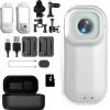 2026 New 4K HD Capture Thumb Camera, Waterproof 4K Thumb Camera with Charging Case, Ultra Wide Angle HD Action Camera, for Diving Cycling and Outdoors Activities (White,64G) view 1