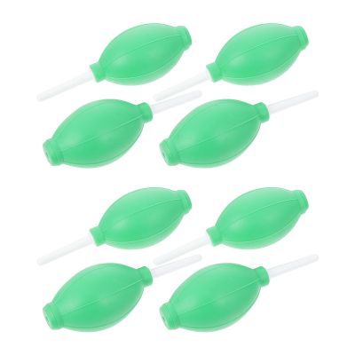 TIDTALEO 8Pcs Camera Lens Dust Blower Cleaning Tools Rubber Bulb Air Pumps for Photography and Gardening, Green, Portable Compressed Air for Electronics and Optics Random Color Random Color