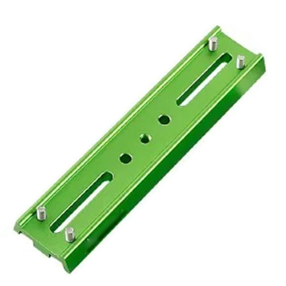 Astronomical Telescope Accessories Green Dovetail Four-Screw Positioning Plate 60/110/140/180/210/335/400 Installation Equatorial Instrument Clamp(100mm)