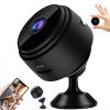 XIBHDN Hidden Camera, Miniguard Cam, Watcheye Magnetic Mini Security Camera, with Wide-Angle Lens & Smart Alarm, App Remote with Night Vision (1set, 64GB) view 1