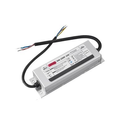 RZQUAL Underwater Power LED Light Box Power Supply 24V Low Voltage Linear Light with Transformer 220 RPM DC Switching Power(24V-200W)