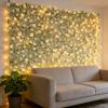 100x100cm Flowers Backdrops Wall, Artificial Flowers Wall Panel, Floral Wall Decor for Wedding Valentine's Day Girl's Party Portrait Photo Shoots Studio Props,Style e view 4