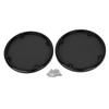 BID4ZE Black Rear Speaker Trim Grills Mesh Covers For Harley Trike Street Glide FLHXXX 20102011 Street Glide FLHX 20062013 Electra Glide Classic FLHTC 19962013 view 1