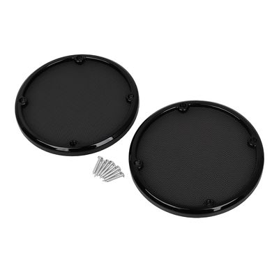 BID4ZE Motorcycle Rear Speaker Grill Mesh Cover for Harley Electra Glide Ultra Classic FLHTCU Ultra Limited FLHTK Road Glide Ultra FLTRU Tri Glide Ultra FLHTCUTG 2014-2023
