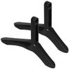 Kisangel Universal Replacement TV Stand Base with Aluminum Alloy Legs No-Drill Desktop TV Mount Stand Heavy Duty Leveling Feet view 1