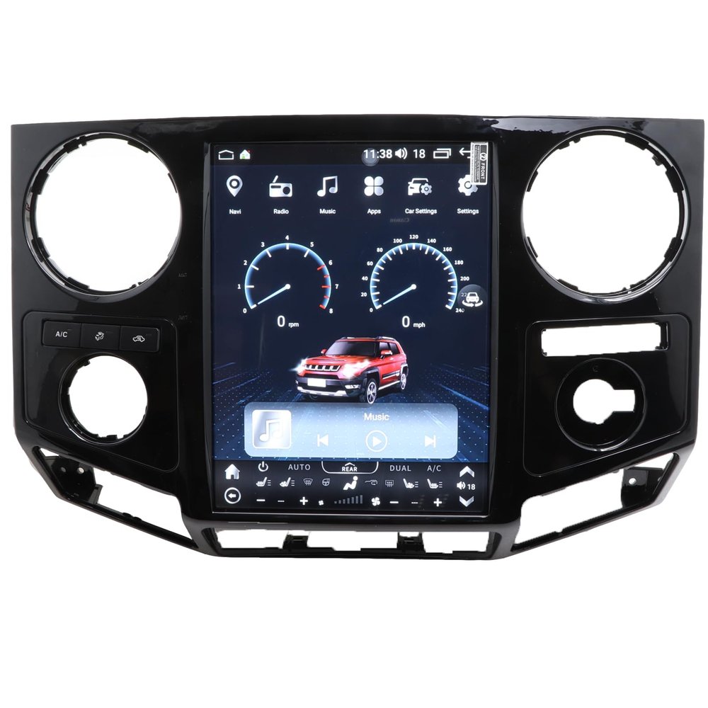 12.1" Android 13 Car Stereo for Ford F250 F350 2008-2016|8-Core 4+64GB|2K HD |CarPlay & Android Auto | 4G LTE | GPS Navigation | 11-16 Manual&Automatic AC Not Fit Sync 2