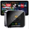 ZYW Magic AI Box Wireless CarPlay Adapter, Fast Car Video Box Plug & Play, Easy Setup, Supports Netflix/YouTube/TF Card Streaming Equalizers and More for OEM Wired CarPlay/Android Auto Cars (Gray) view 1