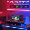 16" 2.5K 120Hz Portable Gaming Monitor  Second Display for Console & Laptop, Smooth Gameplay with Dual USB-C & HDMI, Built-in Speakers, Works with PS5, Xbox, Switch, Ideal for Travel, Home & Office view 3