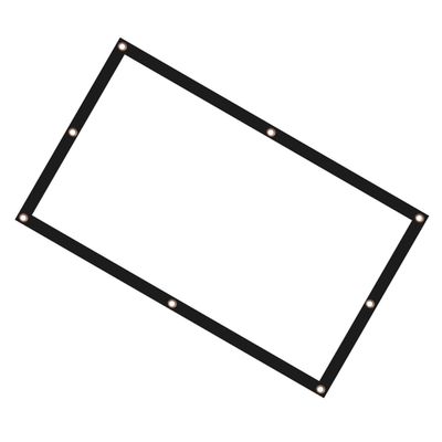 OKUMEYR 9 Foldable High Definition Polyester Projection Screen for Outdoor Indoor Movies Classroom and Office Use